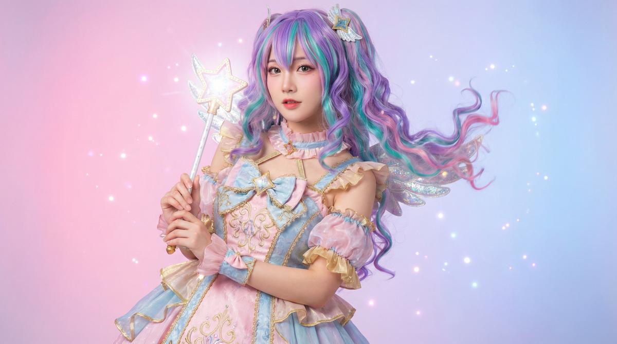 871c潘通色Cosplay写真